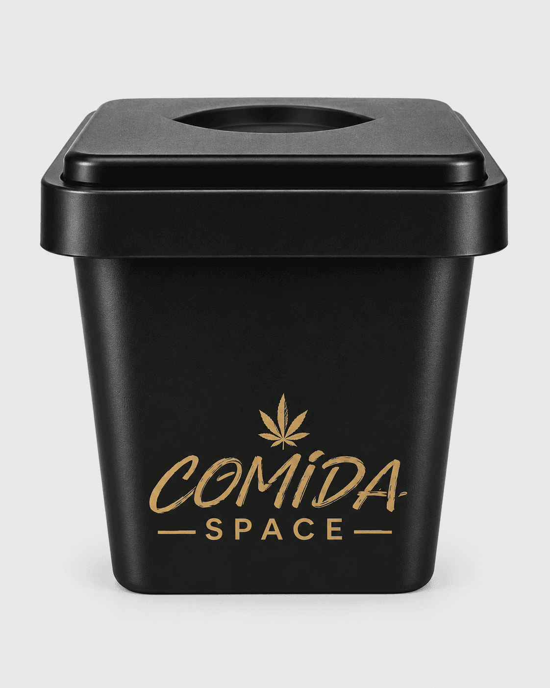 Mini Lixeira Compacta de Mesa com Recipiente