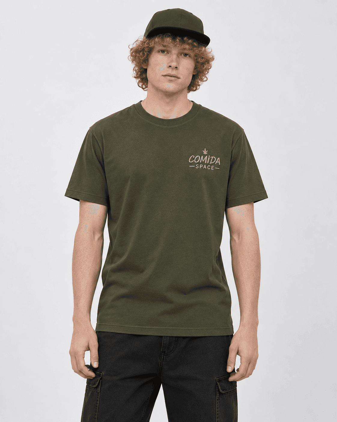 Camiseta Algodão Pima Peruano Estampa Natural