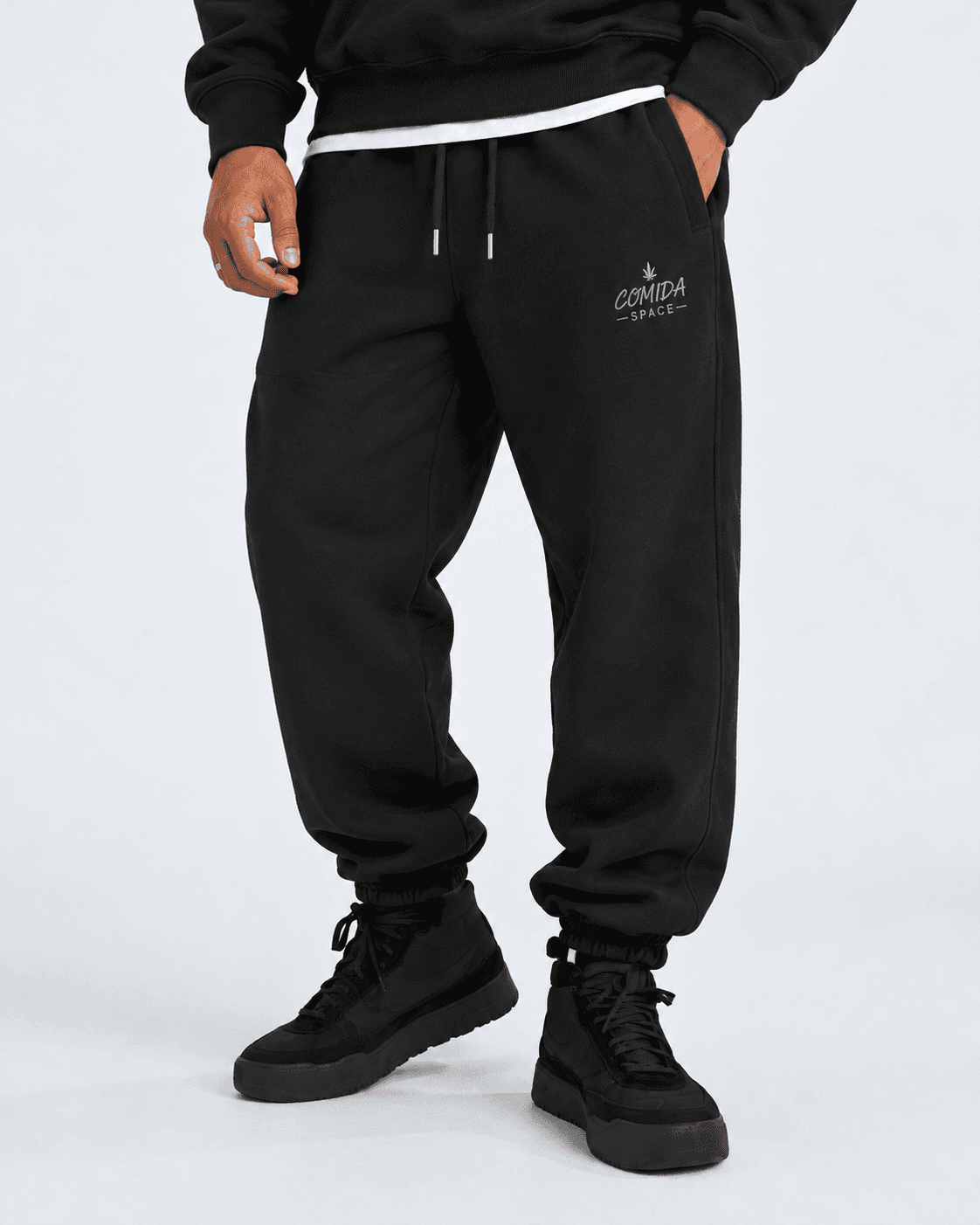 Conjunto de Moletom 3 Cabos Blusa e Calça com Estampa